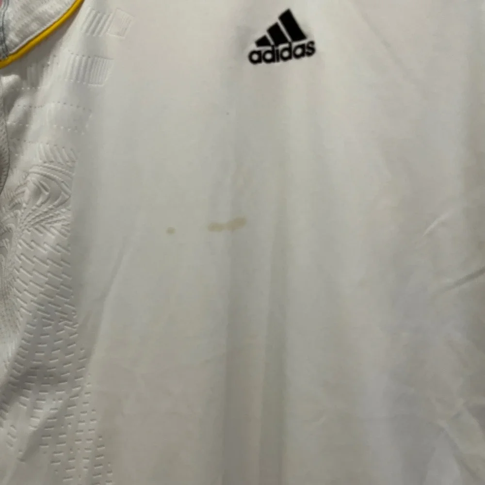 Adidas Predator Climacool Soccer Jersey Mens Medium White Black Yellow Training